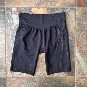 Gymshark Apex Seamless Shorts Women’s Size Medium Black